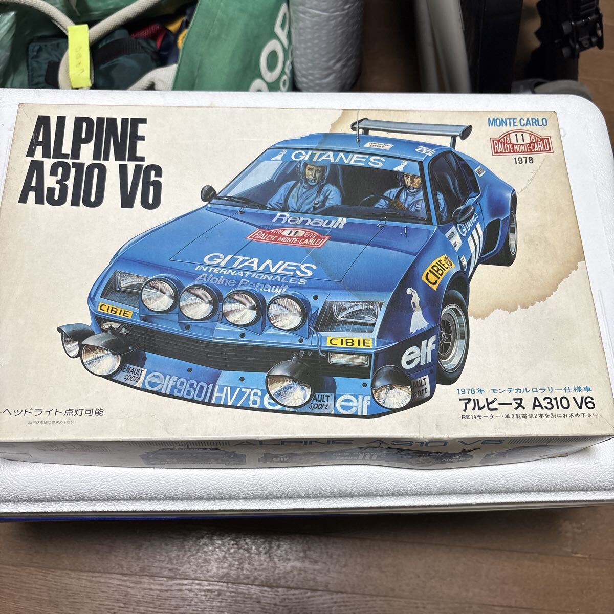 アルピーヌ　A310  ルノー　JOUSTRA製　ブリキ　ラジコン　シトロエン アルピーヌ A310 ルノー JOUSTRA製 ブリキ ラジコン シトロエン