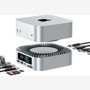 Mac Mini M4 対応 ハブ 2025新モデル 高精細UI USB-Cハブ