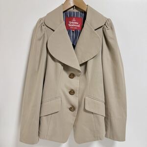 Vivienne Westwood Red Label Vivienne Westwood хлопок куртка бежевый женский M 2