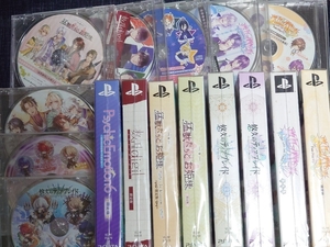 PS Vita ゲームソフト 限定版 8本セット 悠久のティアブレイド&FD 猛獣たちとお姫様&FD KLAP&FD 数乱digit 予約特典CD オトメイト