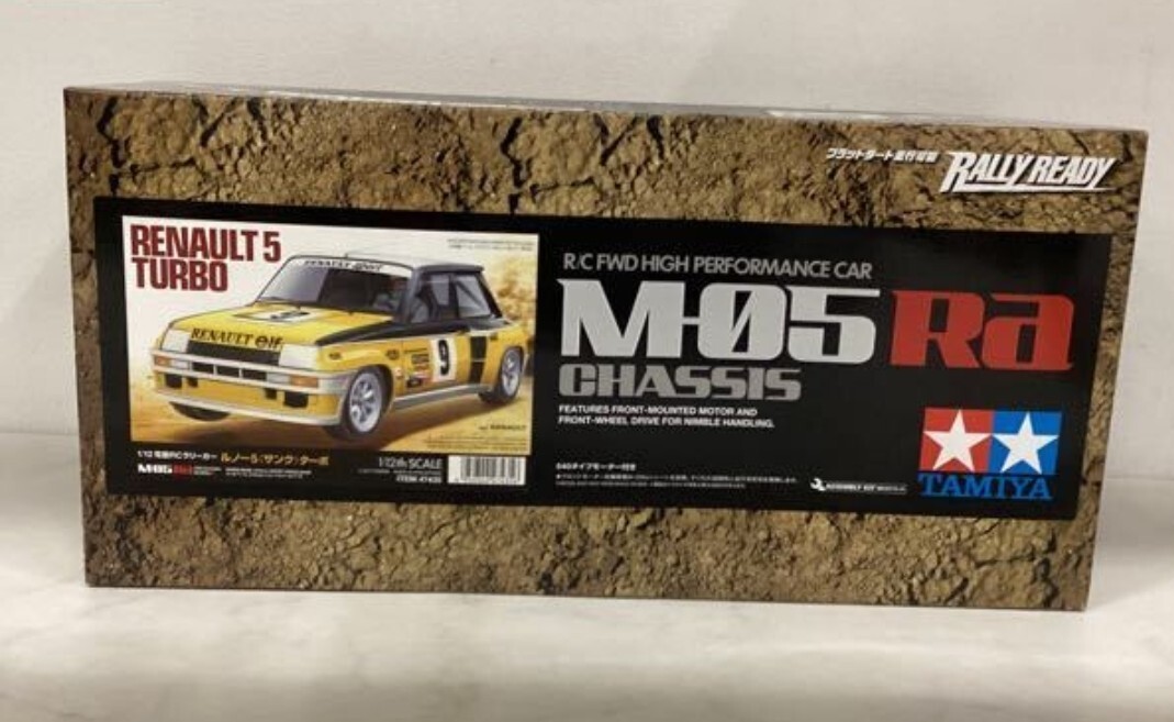 レア TAMIYA ルノー5ターボ 1/12 RCカー 新品未使用 タミヤ タミヤ 1/12 ルノー5 (サンク) ターボ RENAULT 5 TURBO ルノーサンク
