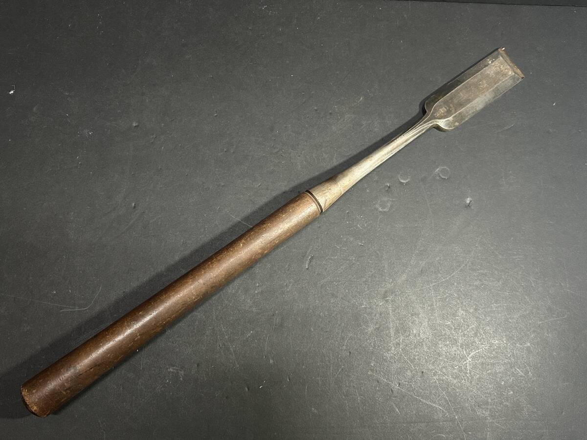大工道具　突き鑿　2丁 Amazon.co.jp: 弘正 本突鑿 八分 寸六 二本組検清忠左市弘長弘廣