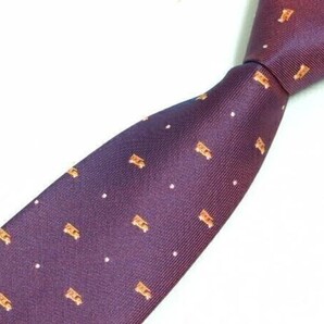 簡単♪結ばない!らくらくスリムファスナーネクタイ (s014)赤~紫系