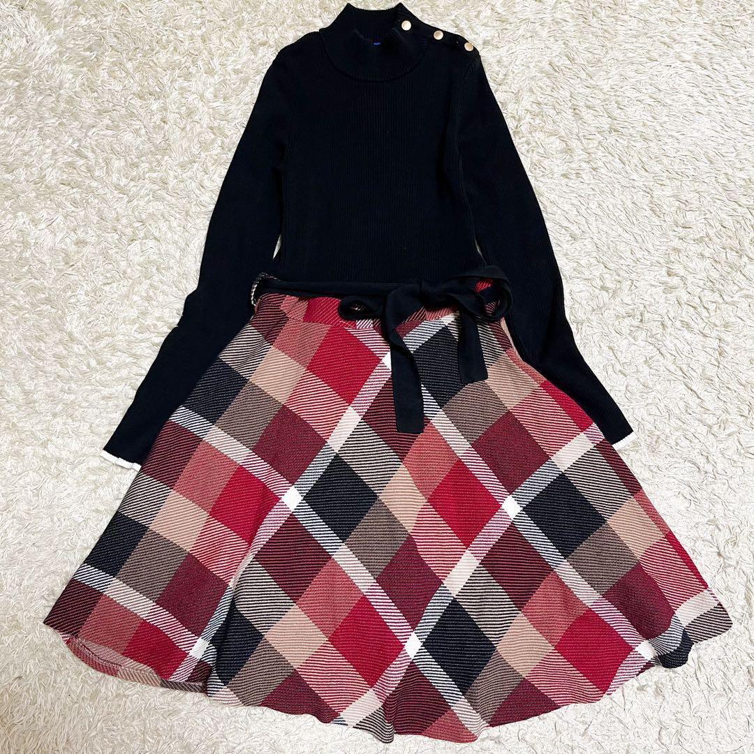 ⭐️極美品⭐️ブルーレーベルクレストブリッジ　ワンピース BLUE LABEL CRESTBRIDGE - ブルーレーベルクレストブリッジ