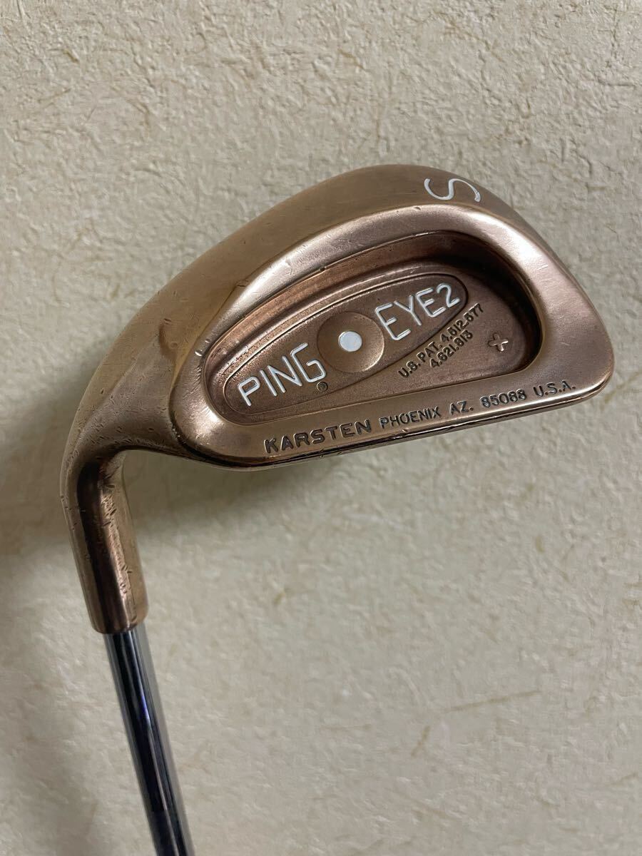 レフティ ピンアイ2プラスアイアン PING EYE２プラス ベリリウム ビンテージなゴルフクラブを愉しむ | ピンアイ2 PING EYE2