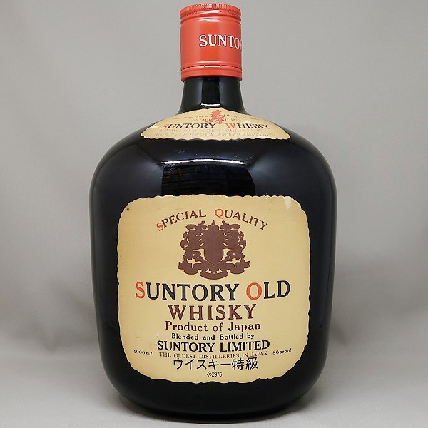 サントリーオールドウィスキー4000ml 未開栓 楽天市場】【ビッグサイズ】【レトロ：特級表示】サントリー