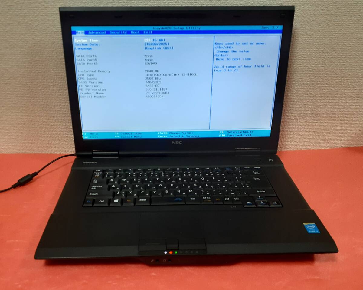 NEC VersaPro ノートPC ジャンク ジャンク【NEC】VersaPro VKT10C-6 Core i5-10210Y メモリ8GB