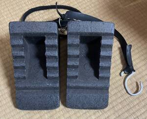 Ограничитель для шин грузовиков, ограничитель для шин, ограничитель для колес, нескользящий, ограничитель для автомобилей, безопасная парковка, ограничитель для колес, набор из 2, ограничитель для колес, блок для вилочного погрузчика, ограничитель для колес, со шнуром.