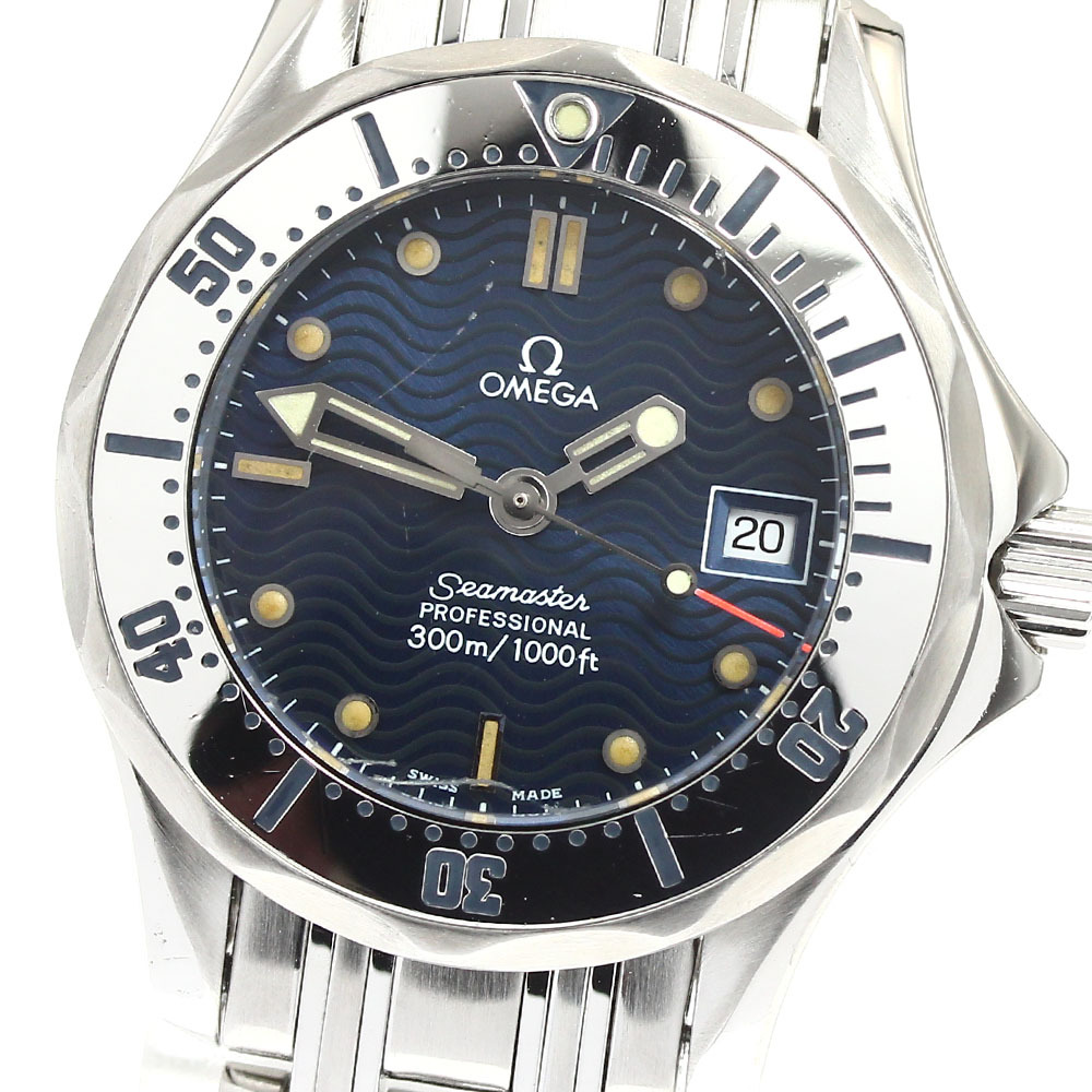 S*i様 稼働 OMEGA Seamaster 腕時計 デイト クォーツ 中古】 オメガ OMEGA SS 腕時計 シーマスター デイデイト