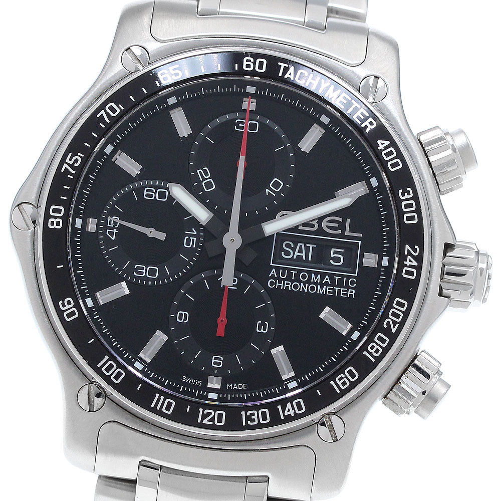  Ebel EBEL E9750L62 1911 Discovery дата хронограф самозаводящиеся часы мужской _916323