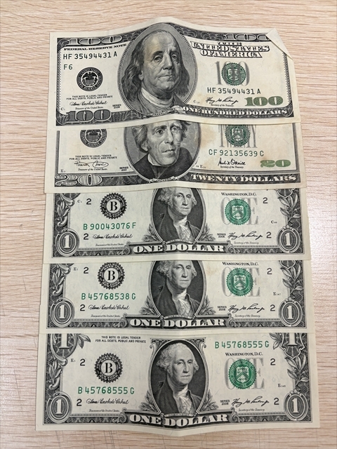 Yahoo!オークション -「アメリカ 100ドル紙幣」の落札相場・落札価格