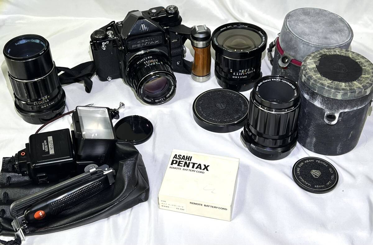 未使用品 付属品完備 ペンタックス 67II ウッドグリップ TTL 中古】PENTAX ペンタックス 67II用 ウッドグリップ シンクロ
