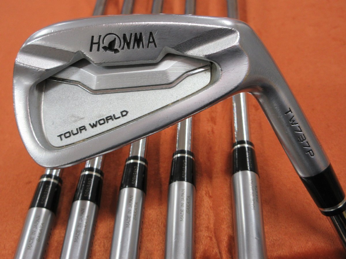 # Honma TOUR WORLD TW737P NS Pro 950GH S б/у железный 6 шт. комплект Tour world TW737 P #