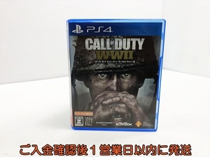 【1円】PS4 コール オブ デューティ ワールドウォーII ゲームソフト プレステ4 1A0006-662sy/G1