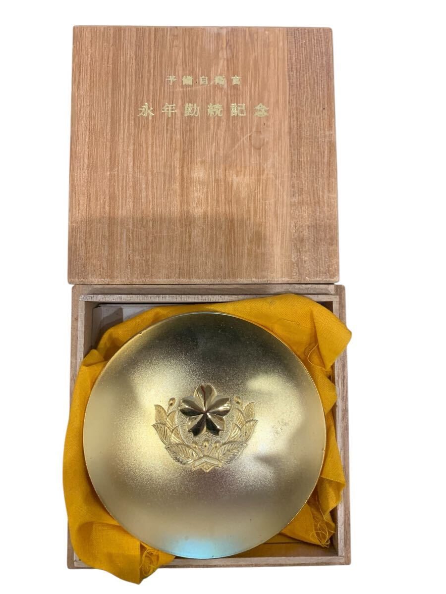 Yahoo!オークション - 朱肉入れ 24KGP 旭日章 警察章 紋章 金メッキ 11