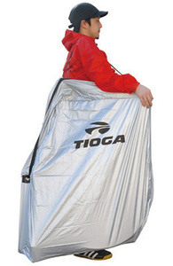 Disposal Tioga road pod, водоотталкивающий, с 4 фиксированными ремнями, 405 г, с сумкой для хранения, серебристый, цена 5280 йен 03101