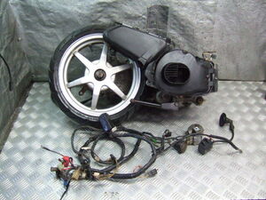 う1023 アドレスV100  CE11A 実動 エンジン ZZホイール12インチ化 キャブレター/ハーネスSET