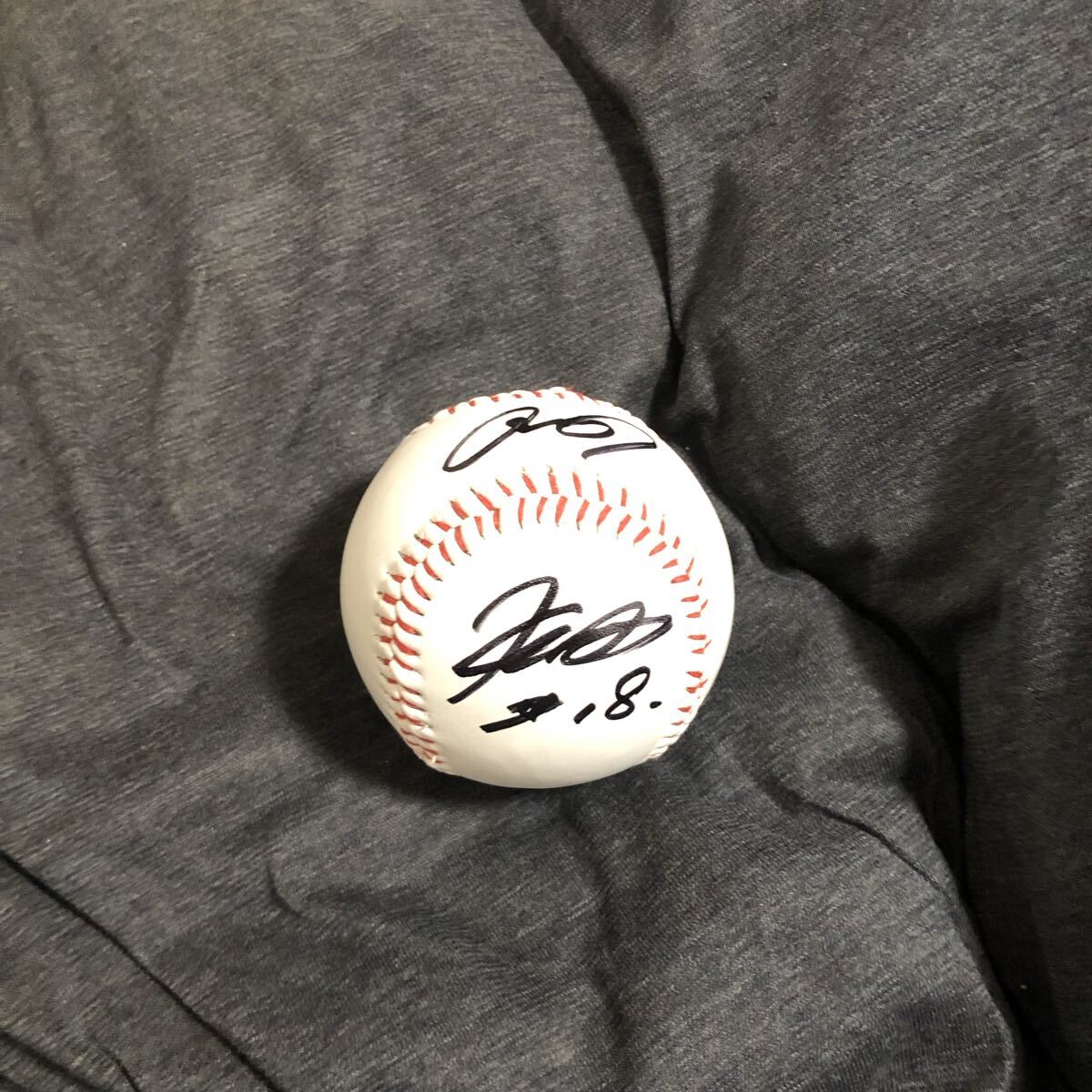 ⭐︎激レア⭐︎ルーキー時代！　広島東洋カープ 前田健太 直筆サインボール 未使用品】広島東洋カープ 前田健太 マエケン #18 幸あり 球団