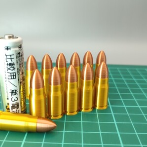 8x22mm 南部 弾 風 ダミーカート 12個セット【送料無料】(検) ナンブ 8mm南部 十四年式拳銃 九四式拳銃 南部大型自動拳銃 3