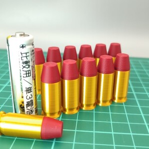 千束の銃 の撮影/展示にいかが .45 ACP 非殺傷弾 (クレイ) 風 ダミーカート 12個セット【送料無料】(検) ゴム弾 リコリス リコイル 4