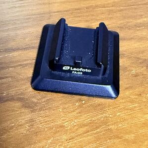 Leofoto FA-03 アルカスイス互換機器→コールドシュー変換アダプター