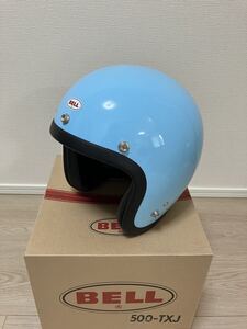 【BELL】 500-TXJ ブルー M (59-60cm ジェットヘルメット 未使用