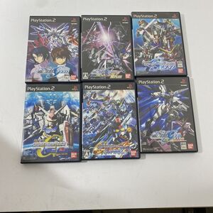 読込確認済み PS2 6点 機動戦士ガンダム ジージェネレーション スピリッツ ネオ シード デスティニー 【送料無料】AAL0903/S8578/1017