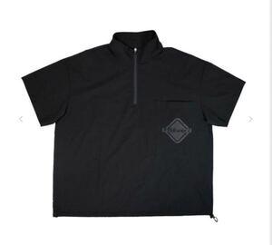 試着のみ タグ付 定価7000円 UVERworld ハーフジップシャツ 2023 日産スタジアム 公式 グッズ M ブラック ウーバーワールド ライブ live