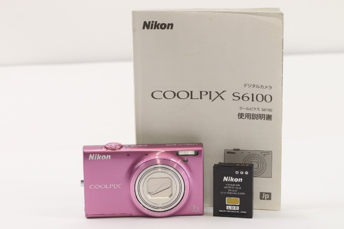 Nikon COOLPOX S6100 美品　動作OK Amazon | NikonデジタルカメラCOOLPIX S6100 ノーブルブラック