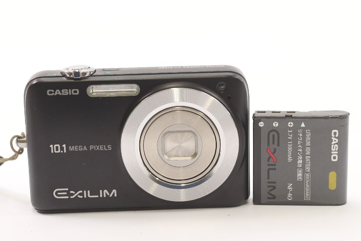 CASIO カメラ　EX-Z1080 バッテリー　ブラック コンデジ　動作品 DC73 EX-Z1080 EX-Z1050 EX-Z1000 EX-Z850 Z30等対応USB充電器