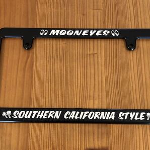 1枚 送料込み 新基準全面適用 New Std. Southern California Style カリフォルニア ブラック ライセンスフレーム ライセンスプレート