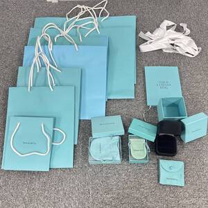 S TIFFANY&CO ティファニー 紙袋 ショッパー 袋 ショップ袋 空き箱 箱 ボックス BOX ポーチ リングケース 保存袋 おまとめ