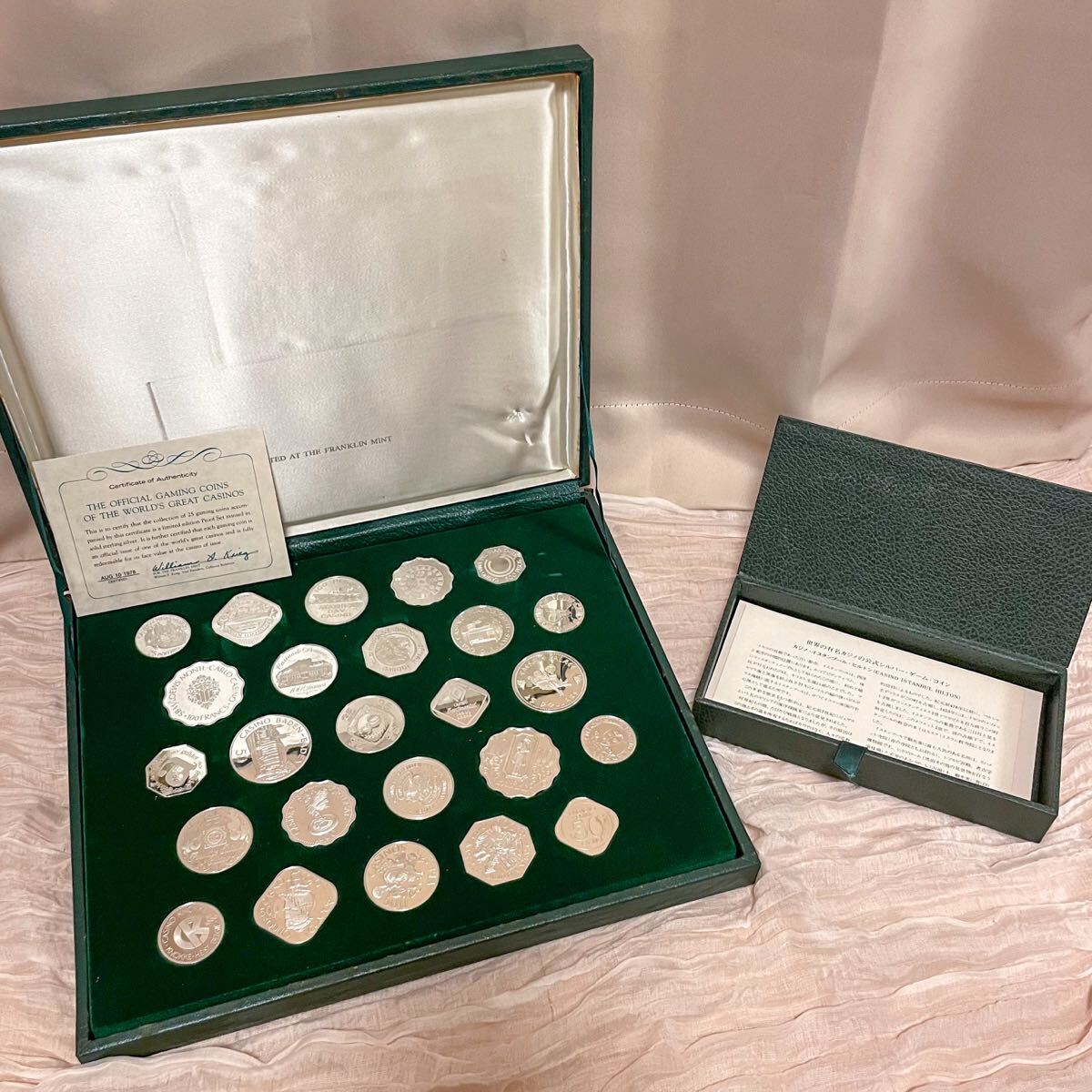 外国　フランクリンミント　大型　金メダル Yahoo!オークション - 【ご縁スタート】フランクリンミント