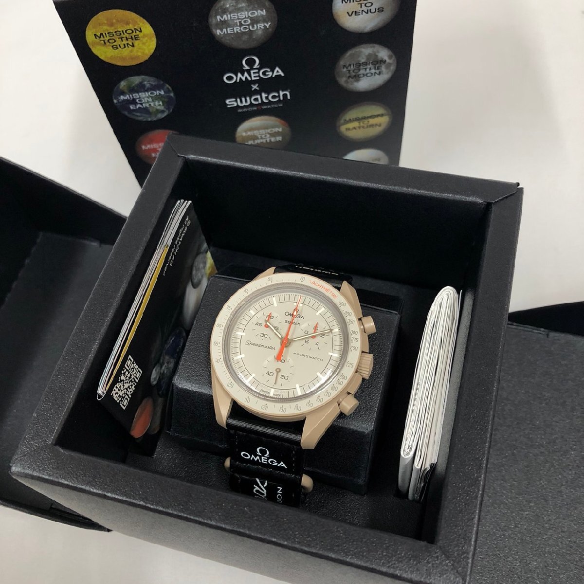 o*i様 OMEGA Swatch クロノグラフ 時計　JUPITER MISSION TO JUPITER - Bioceramic MoonSwatch Collection