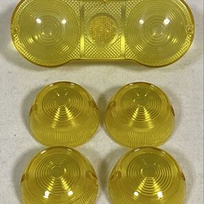 GT380 イエロー ウインカーレンズ テールレンズ 2灯式 クリアテール サンパチテール 黄ばみ 1灯式 外装 マフラー シート バブ 純正 金玉