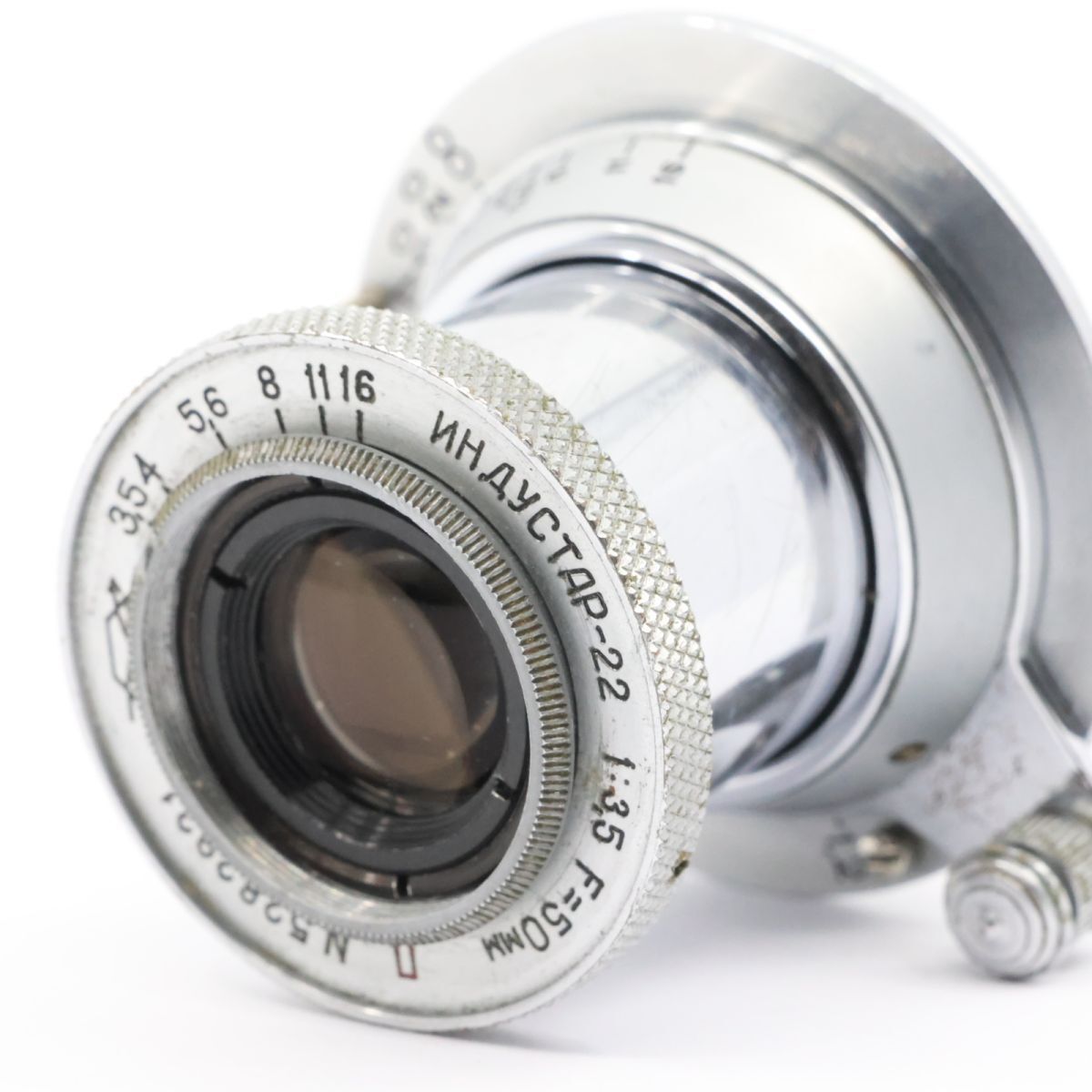101　希少【RED P】 美品　沈胴式オールドレンズ インダスター22　L39 Amazon | ※オールドレンズ※INDUSTAR-22 50mm/f3.5 沈胴式 L