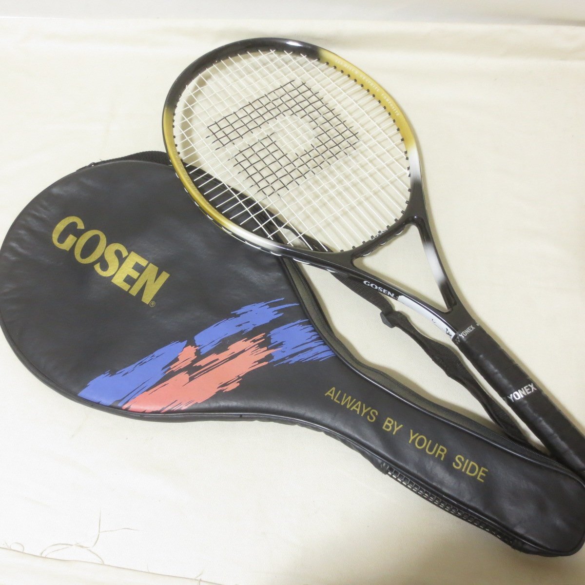 【新品・未使用】GOSEN GRAPOWER 60 テニスラケット ケース付き GOSEN - 中古 テニスラケット ゴーセン グラパワー (G2)GOSEN