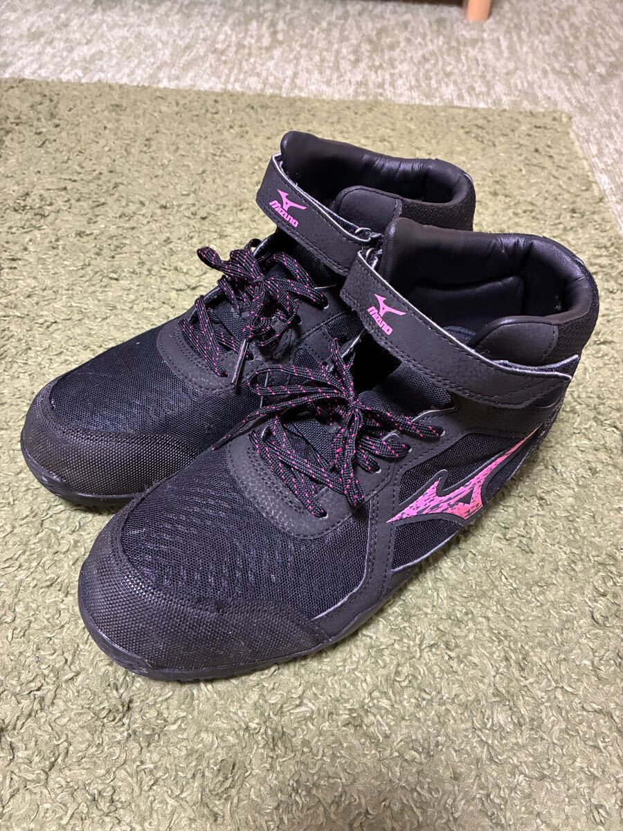 ⭐️大特価⭐️ミズノ安全靴 パープル・イエロー２７㎝　中古品　送料込 楽天市場】☆ミズノ/MIZUNO 安全靴 F1GA210145 ALMIGHTY LS2