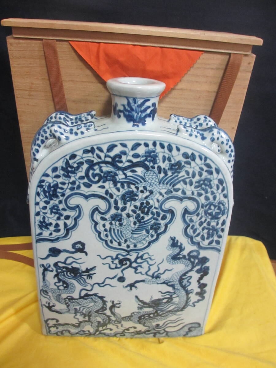 2025年最新】Yahoo!オークション -染付 花瓶の中古品・新品・未