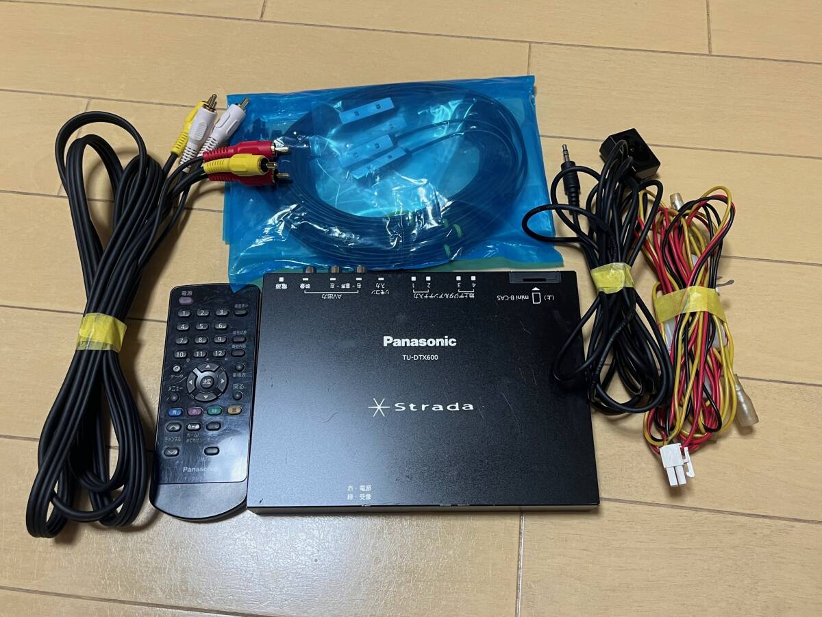アンテナ新品付★パナソニック 地デジチューナー TU-DTX600★動作良好 Amazon | パナソニック(Panasonic) [Strada ストラーダ] &高感度