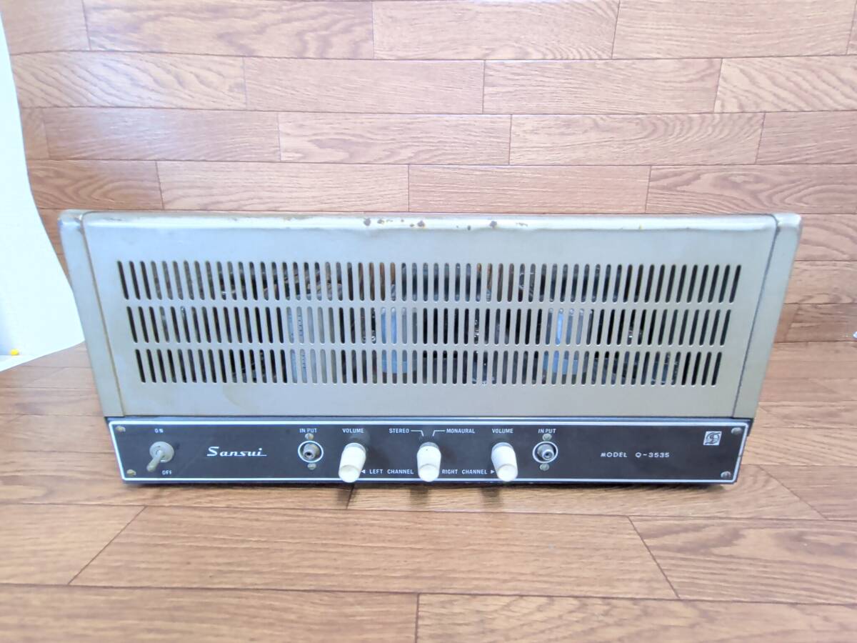 Yahoo!オークション -「サンスイ 真空管 アンプ」の落札相場