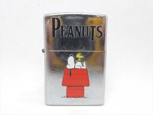 PEANUTS 屋根で寝るスヌーピー オイルライター 喫煙具 ライター ピーナッツ スヌーピー 未使用品 ファッション雑貨 雑貨