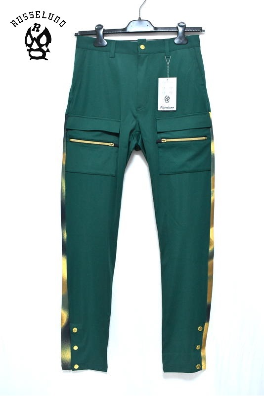 新品 ラッセルノ ゴルフ サイドライン ジョガー ロングパンツ