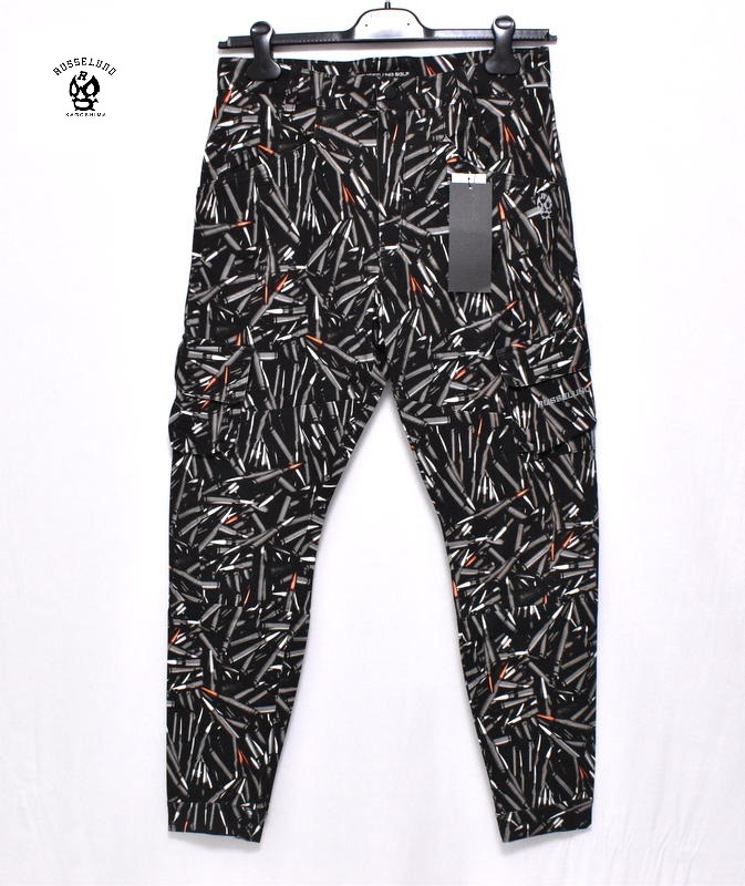 新品 ラッセルノ ゴルフ サイドライン ジョガー ロングパンツ