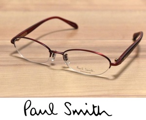 【送料無料】新品 Paul Smith スペクタクルズ PS-9164 ROU メガネ チタン 51□17-135 ポールスミス 眼鏡 正規品 ハーフリム