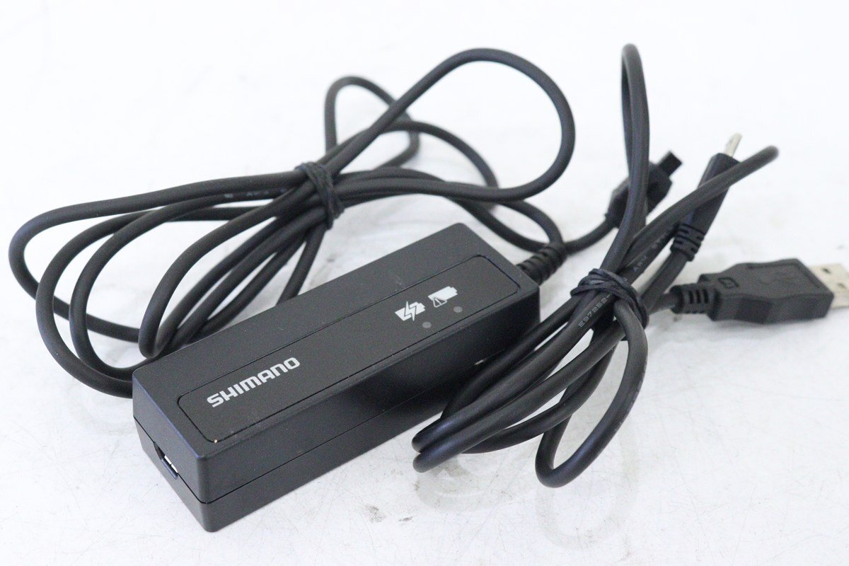 シマノ SM-BCR2 11速 Di2充電器 美品 動作確認済み Amazon | シマノ SM-BCR2 ビルトイン(内蔵式)バッテリー充電器