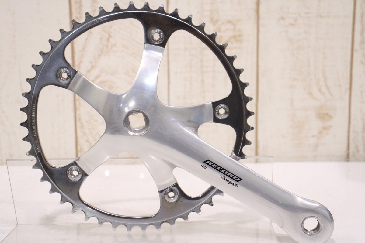 希少 美品 廃盤 カンパニョーロ ピスタ ピスト 170 チェーンリング 47T 希少 美品 廃盤 カンパニョーロ ピスタ ピスト 170 チェーン