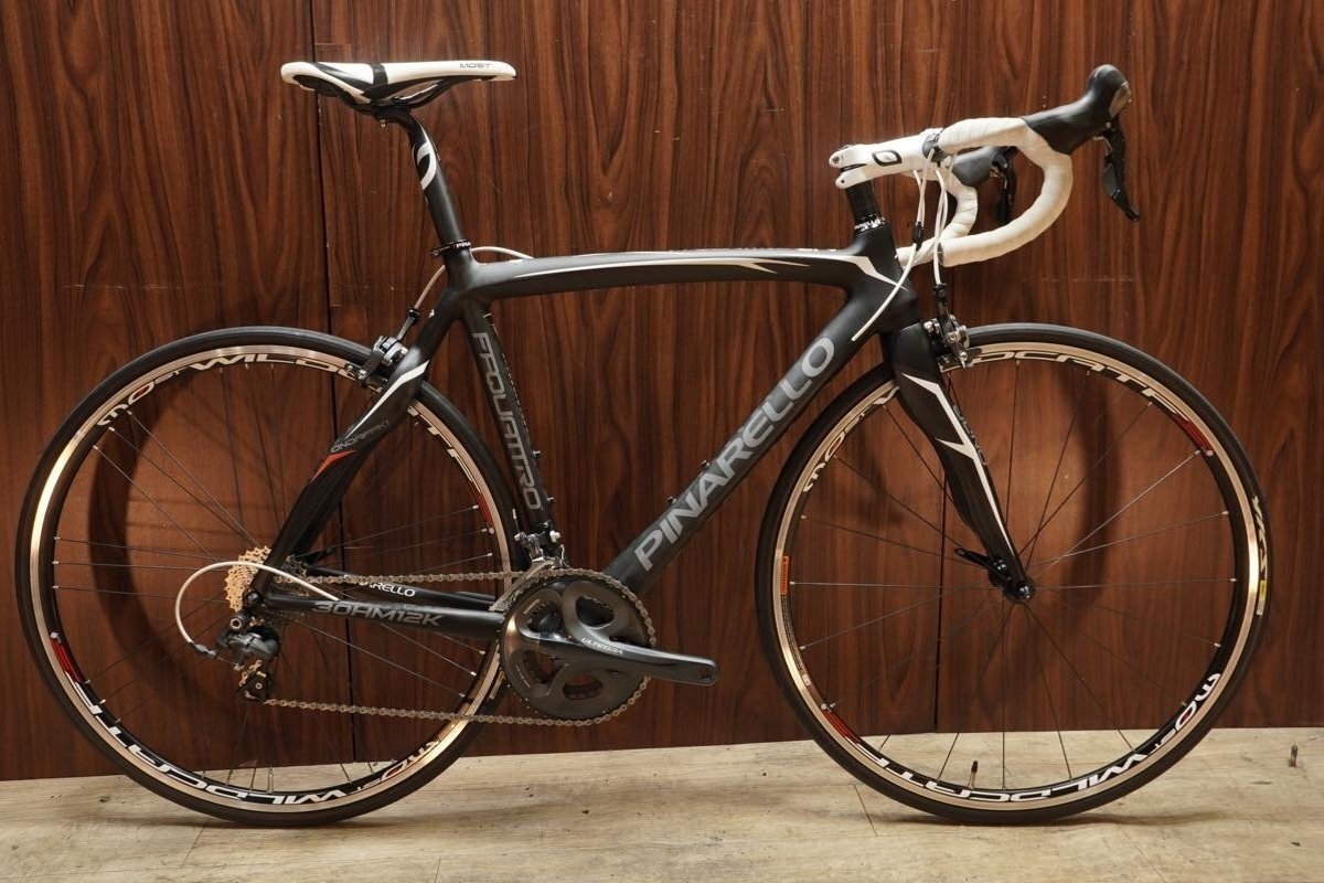 PINARELLO FP QUATTRO フルカーボンロードバイク(中古) Yahoo!オークション -「pinarello fp quattro」(ロードバイク) (車体