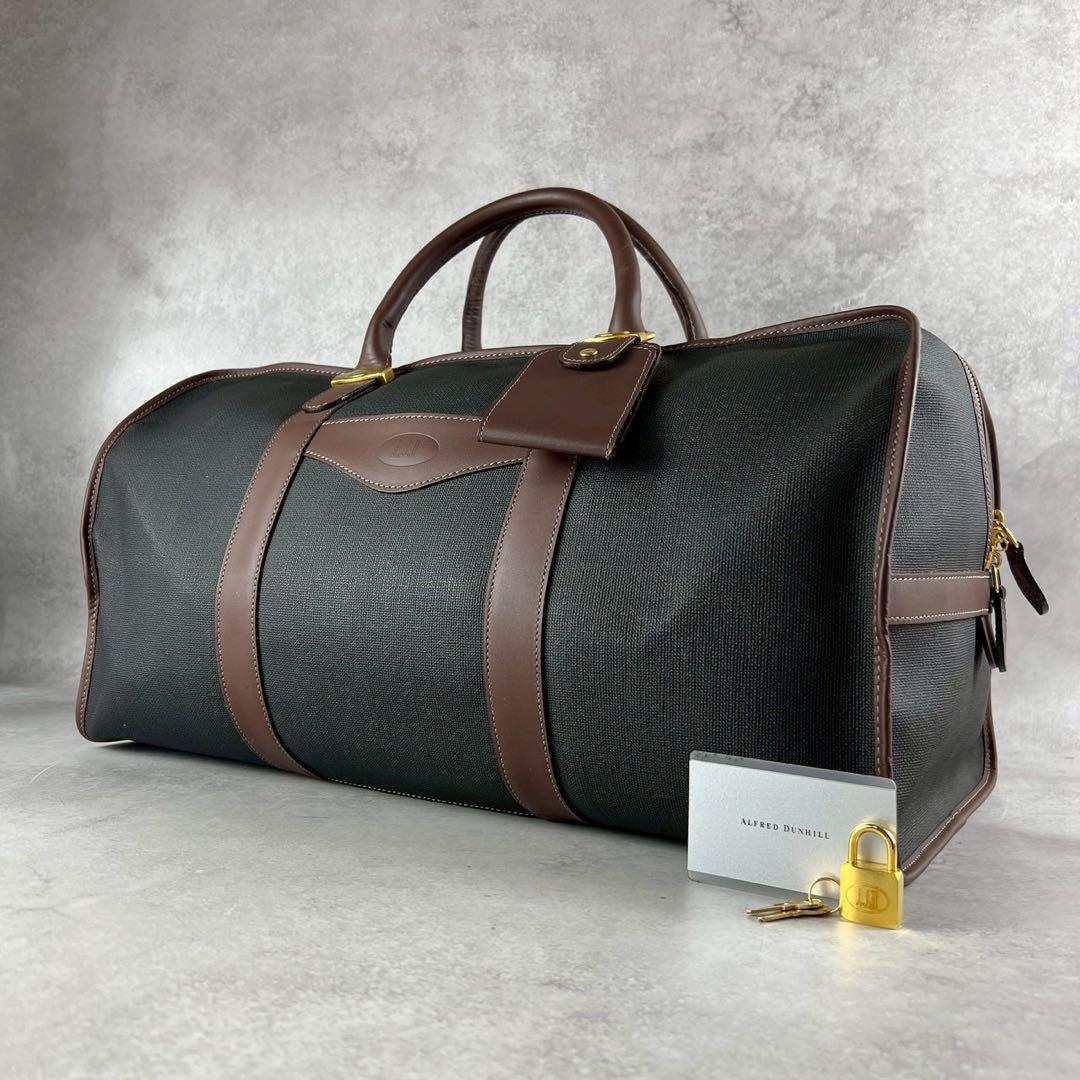 2025年最新】Yahoo!オークション -ダンヒルレザーボストンバッグ