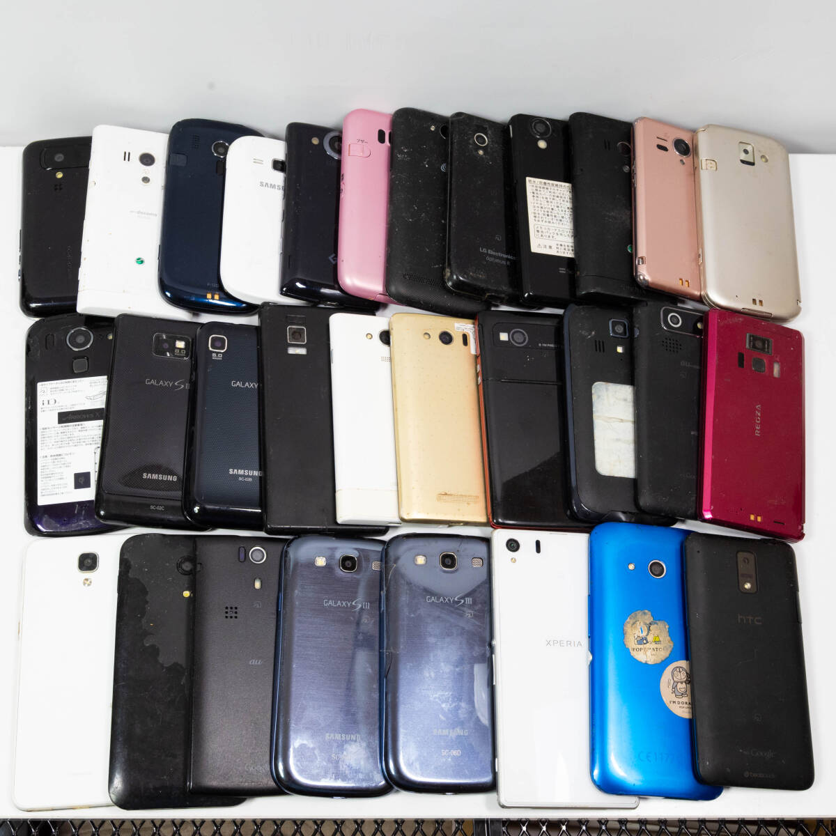 Androidスマートフォン 50台 ジャンク？部品取り等に 個◇スマホ 約50台 まとめ アンドロイド ジャンク 部品取り